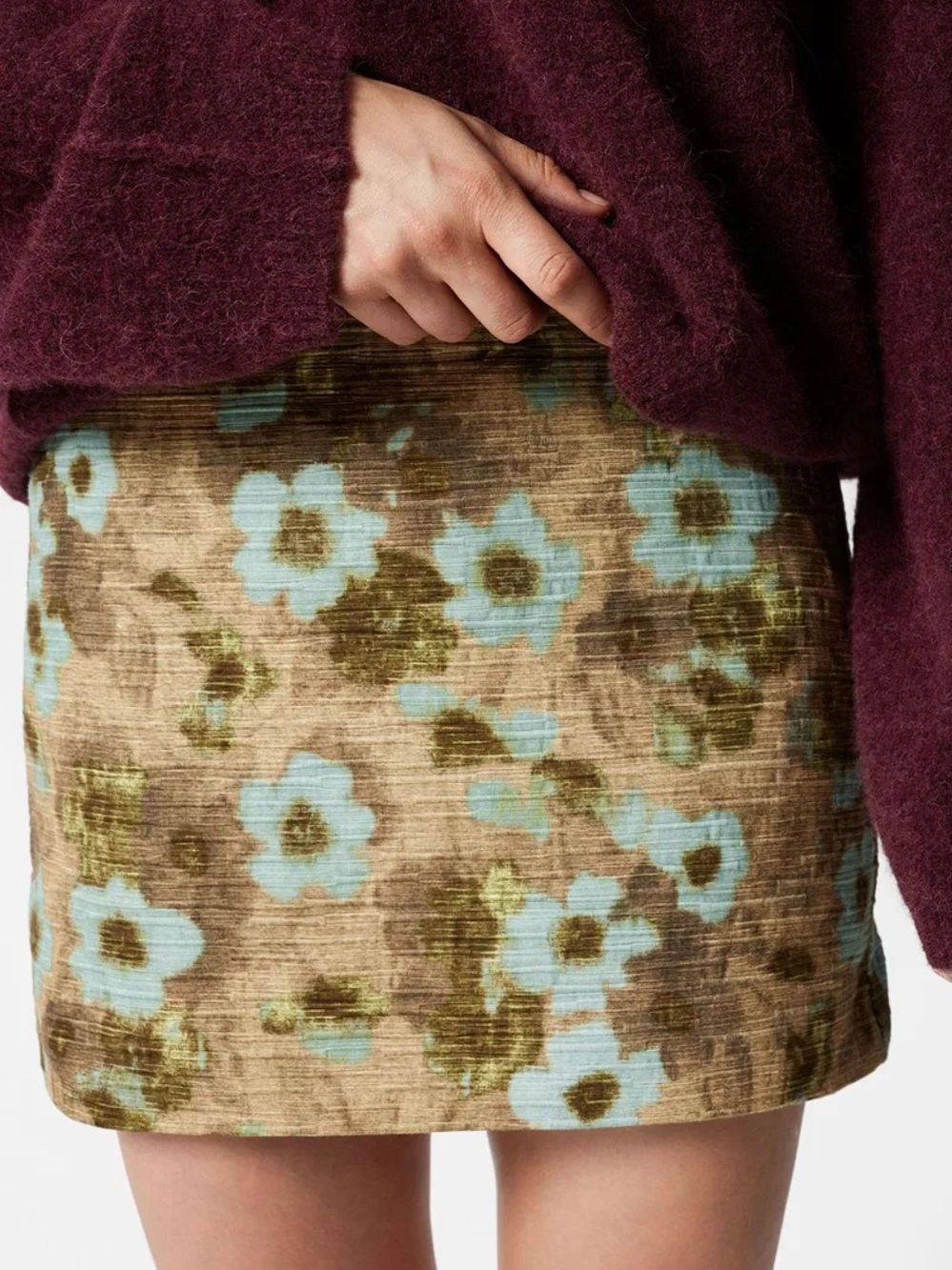 & Other Stories mini skirt